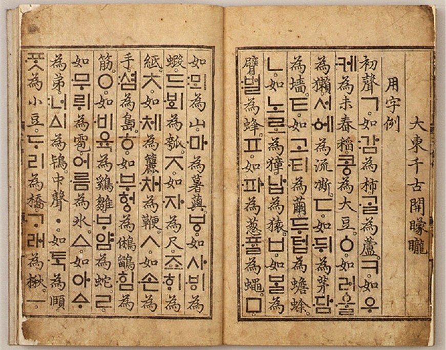 the hunminjeongeum manuscript